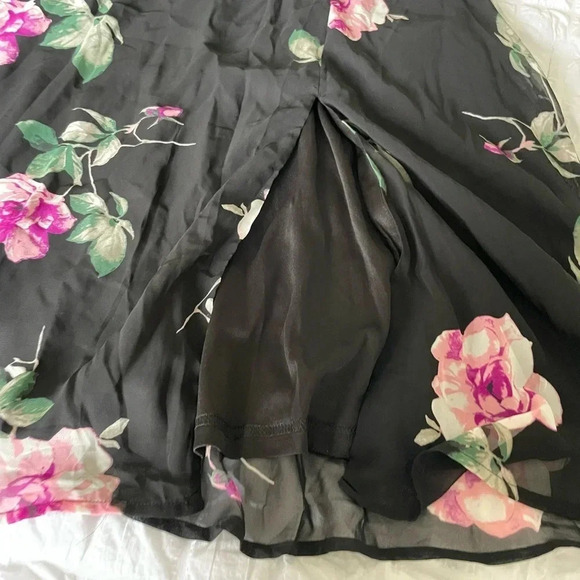 Lulus Once & flor all floral ruffle midi dress - Picture 15 of 15